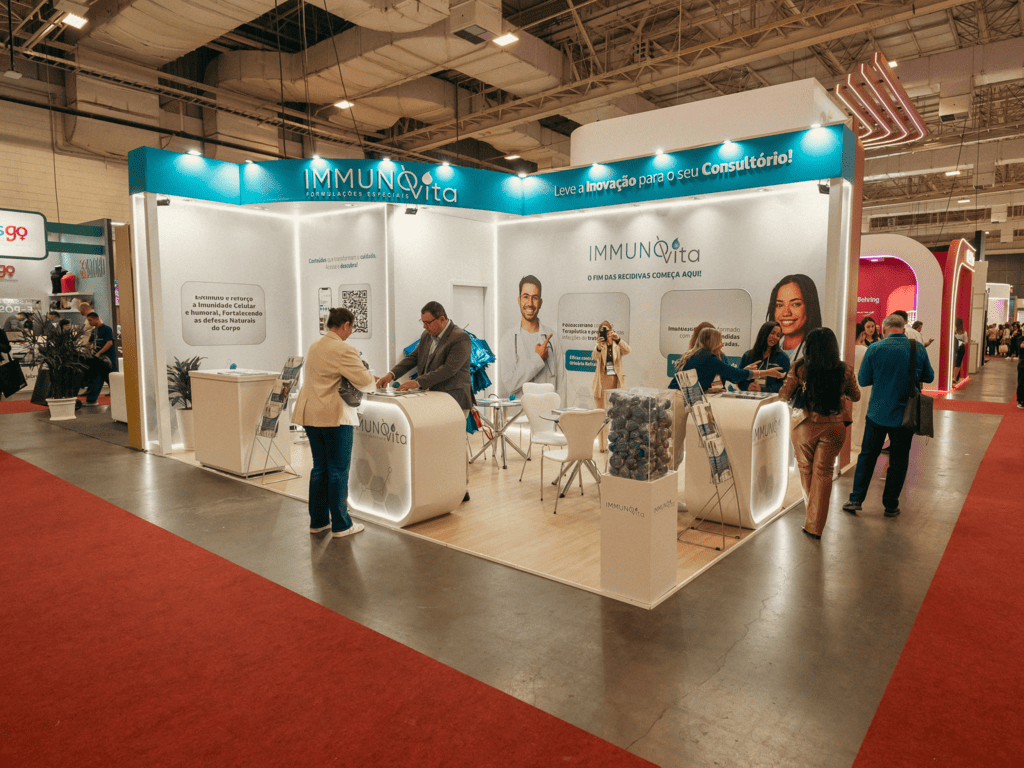 Estande da IMMUNO Vita no evento 30º Congresso SOGESP